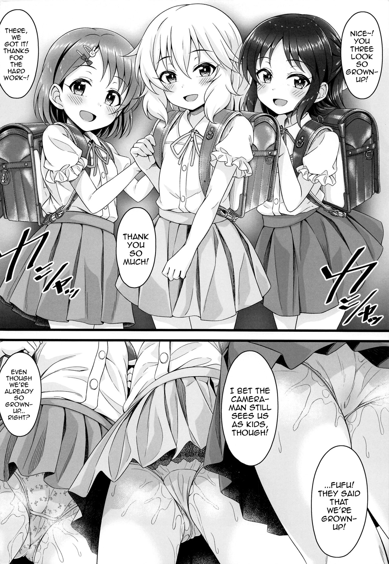 Hentai Manga Comic-Girls Becoming Women While Wearing Their Uniforms Ver.02-Read-19